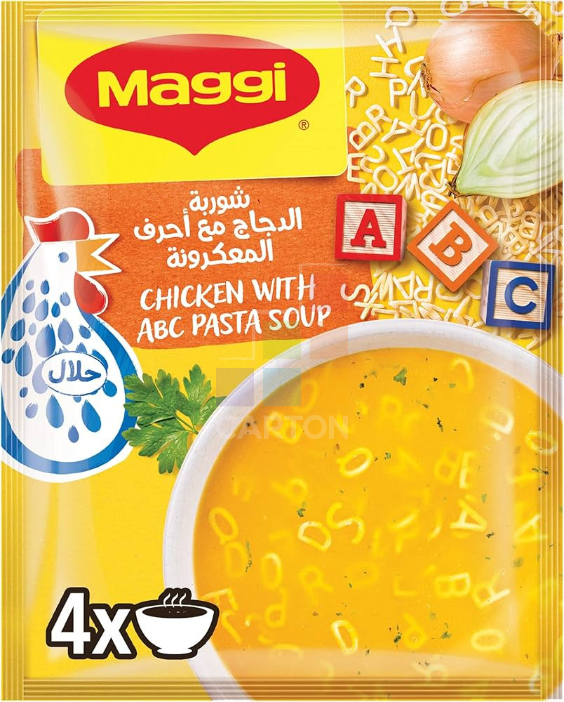 Maggi Chicken With ABC Pasta Soup 12*50gm